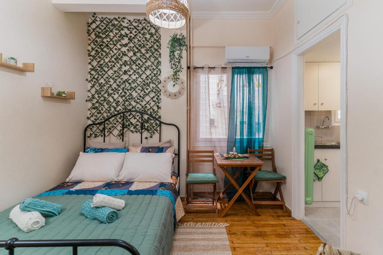 Green Boho Apartment Atenas Exterior foto